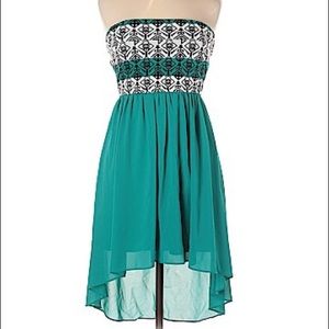 MyMichelle High-Low Aztec Dress